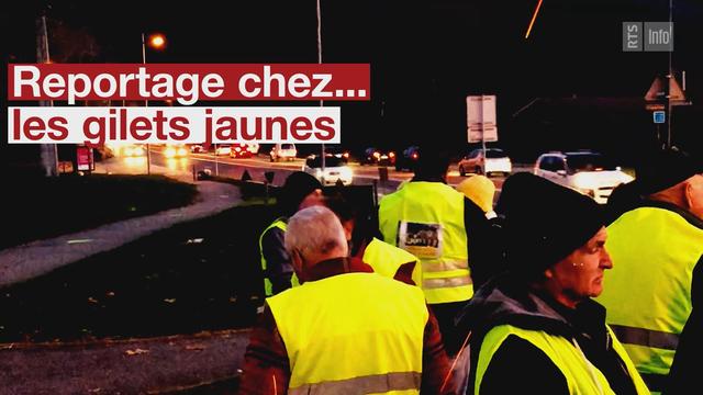 Le rond-point de Crolles, à 20 km de Grenoble, a été occupé en continu pendant un an. [RTS - DR]