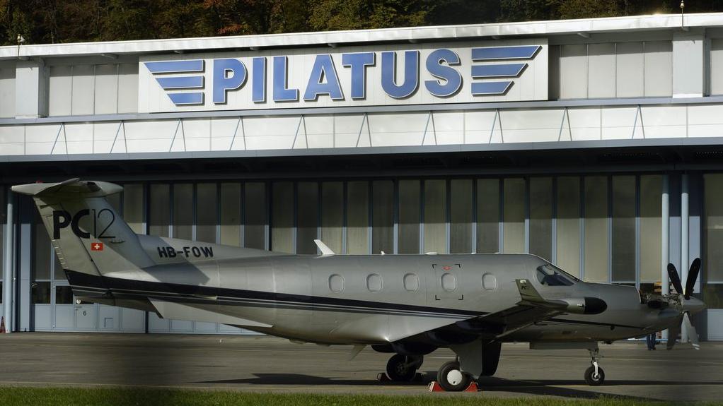 L'entreprise Pilatus est basée à Stans, dans le canton de Nidwald. [Keystone - Urs Flüeler]