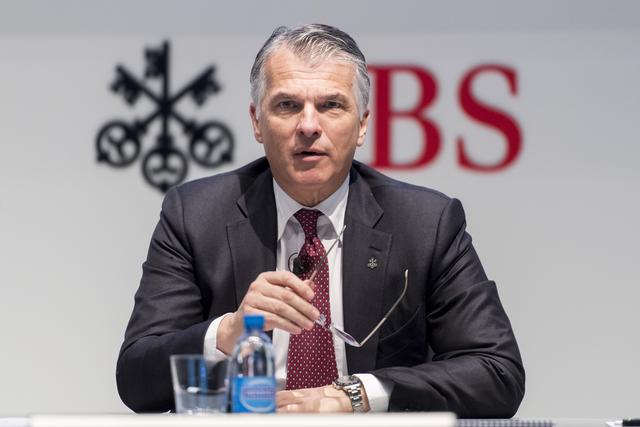 Le CEO d'UBS Sergio Ermotti. [Keystone - Ennio Leanza]