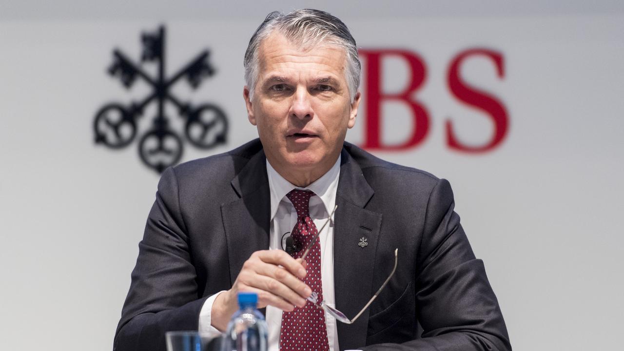 Le CEO d'UBS Sergio Ermotti. [Keystone - Ennio Leanza]