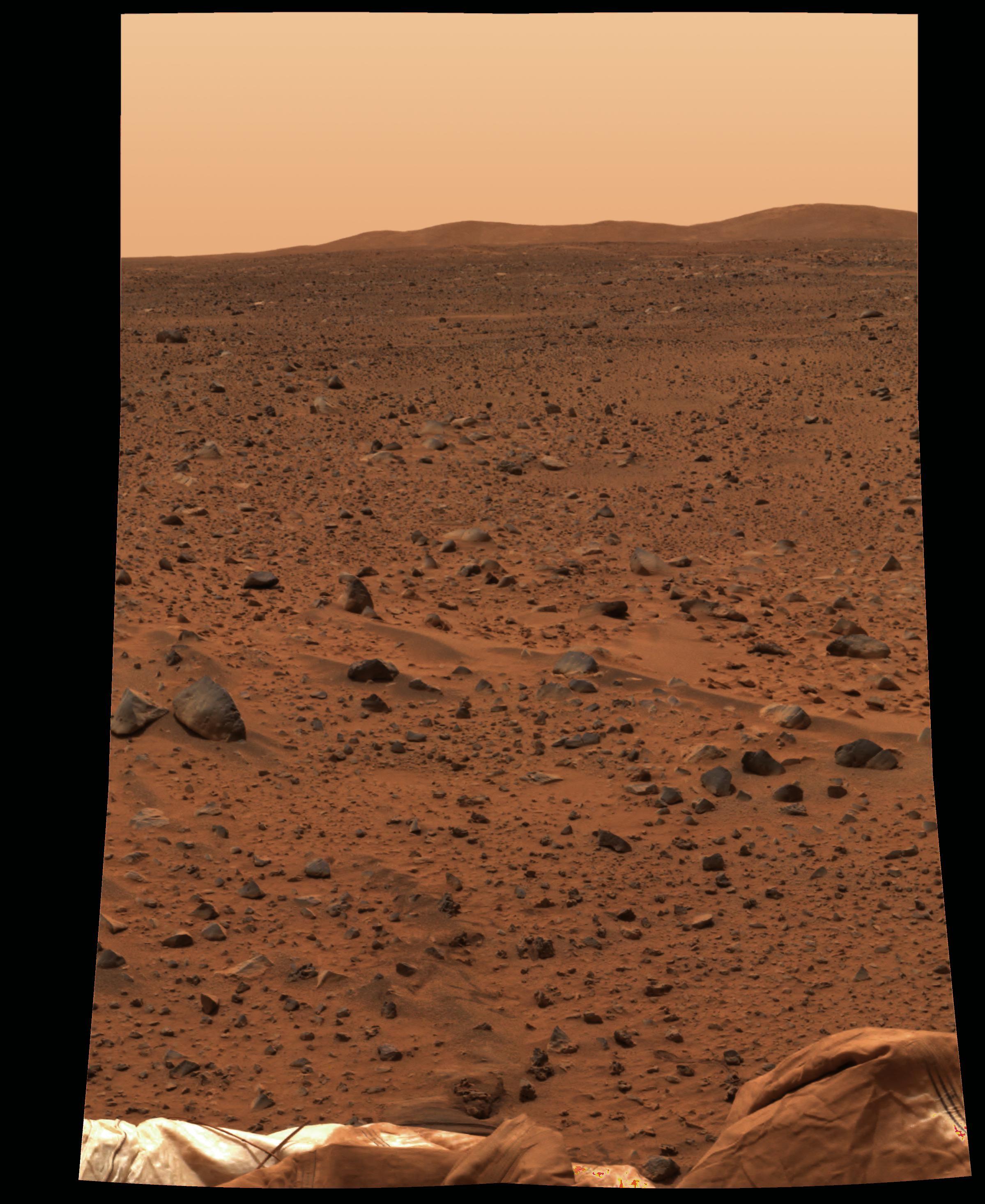 Une photo prise sur la planète Mars. [Nasa - Curiosity]