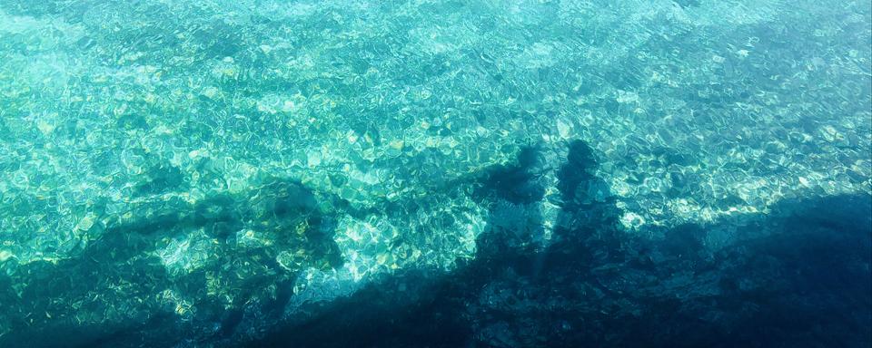 Kacey Mottet Klein au bord de l'eau à Genève. [RTS - Karine Vasarino]