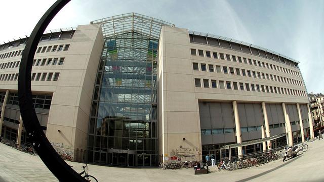 Le bâtiment UNI Mail de l'Université de Genève. [Keystone - Martial Trezzini]