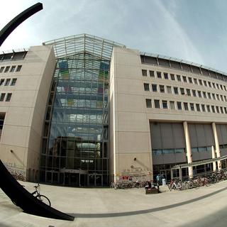 Le bâtiment UNI Mail de l'Université de Genève. [Keystone - Martial Trezzini]