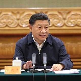Le président chinois Xi Jinping, photographié début juillet à Pékin. [Xinhua/AFP - Huang Jingwen]