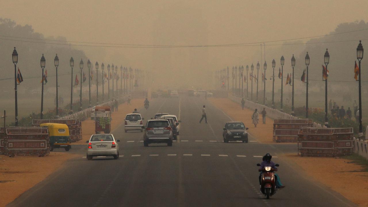La qualité de l'air s'est violemment dégradée cette semaine dans la mégapole indienne. [Reuters - Anushree Fadnavis]