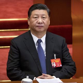 Le président chinois Xi Jinping. [Keystone - Mark Schiefelbein]