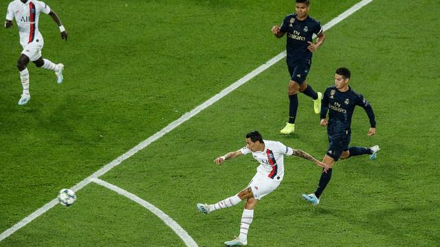 Auteur d'un doublé, Angel Di Maria avait puni le Real au match presque à lui tout seul. [Keystone - Yoan Valat]