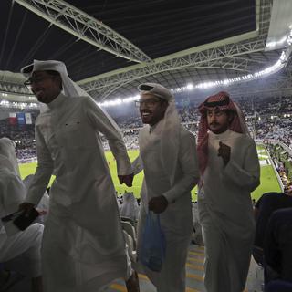 Le stade climatisé Al-Janoub, à Al-Wakrah, a été inauguré le 16 mai. Il sera l’une des enceintes à accueillir la Coupe du monde en 2022. [Keystone - Kamran Jebreili]