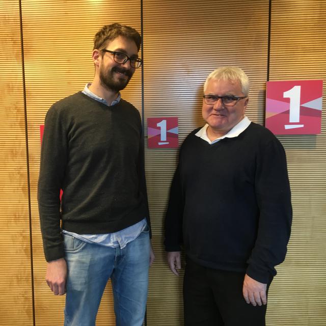 Pour la première fois, Philippe Baumann Debuhme, dessinateur de presse, rencontre Marcel Winistoerfer, maire de Moutier.
Pauline Vrolixs
RTS [RTS - Pauline Vrolixs]