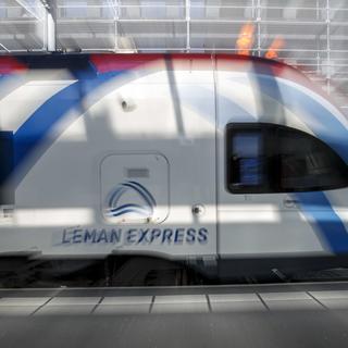 Le Léman Express, le plus grand réseau transfrontalier d'Europe. [Keystone - Salvatore di Nolfi]