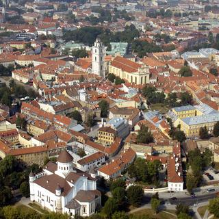 La vieille ville de Vilnius, en Lituanie. [AP Photo/Keystone - Mindaugas Kulbis]