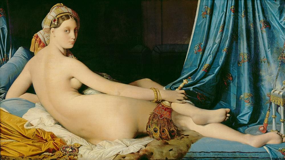 "La grande Odalisque" de Jean Auguste Ingres (1814) [Leemage/AFP]