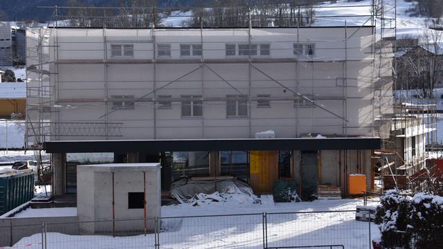 La Banque cantonale du Jura prépare son arrivée à Moutier. [RTS - Gaël Klein]