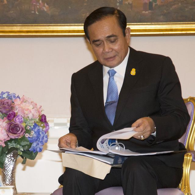 Prayuth Chan-ocha, Premier ministre thaïlandais. [AP Photo/ Keystone - Sakchai Lalit]