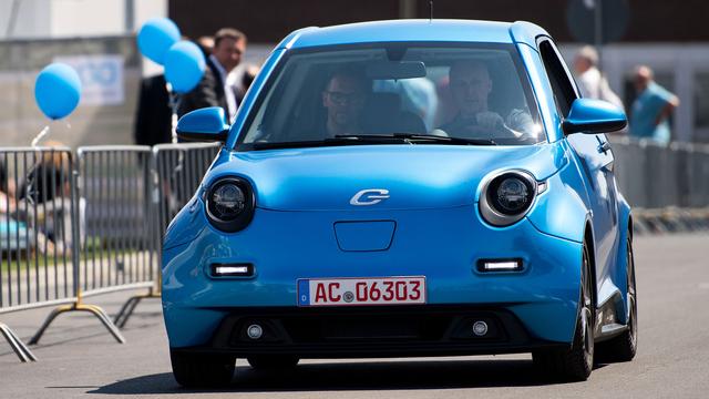 La gamme de modèles électriques produits en Allemagne devrait tripler ces trois prochaines années. [DPA/AFP - Marius Becker]