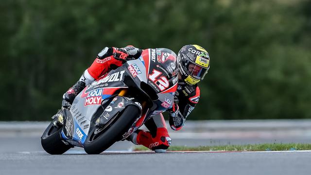 Thomas Lüthi n'a pas trouvé la clé lors des essais qualificatifs sur le circuit de Brno. [Martin Divisek]