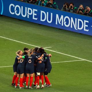 L'équipe de France féminine de football. [EPA/Keystone - Christophe Petit Tesson]