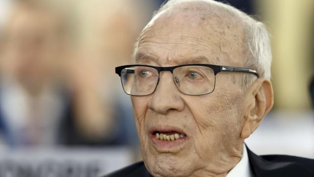 Le président tunisien Béji Caïd Essebsi. [Keystone - Salvatore Di Nolfi]