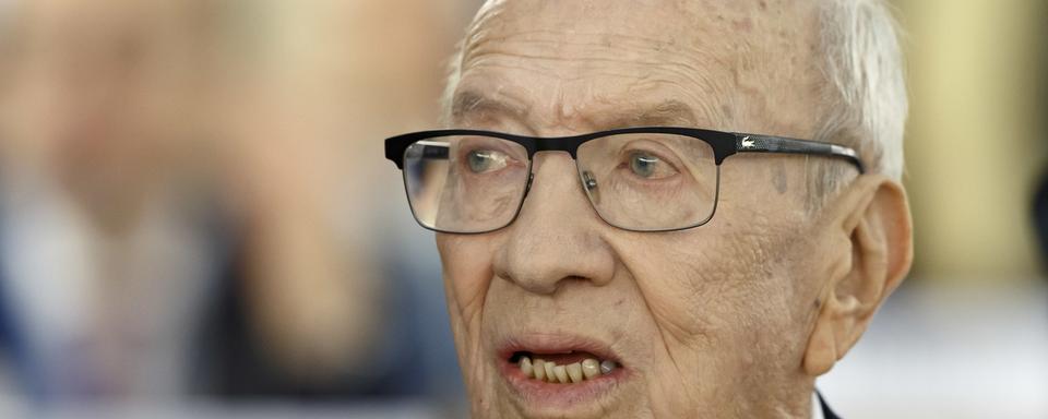 Le président tunisien Béji Caïd Essebsi. [Keystone - Salvatore Di Nolfi]