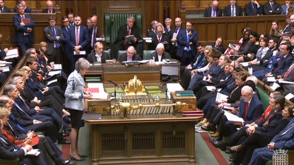 Le Parlement britannique va tenter de prendre le contrôle du Brexit. [Keystone - UK Parliamentary Recording Unit / Handout]