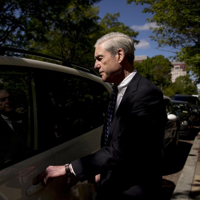 Robert Mueller à Washington, le 21 avril 2019. [AP Photo - Andrew Harnik]