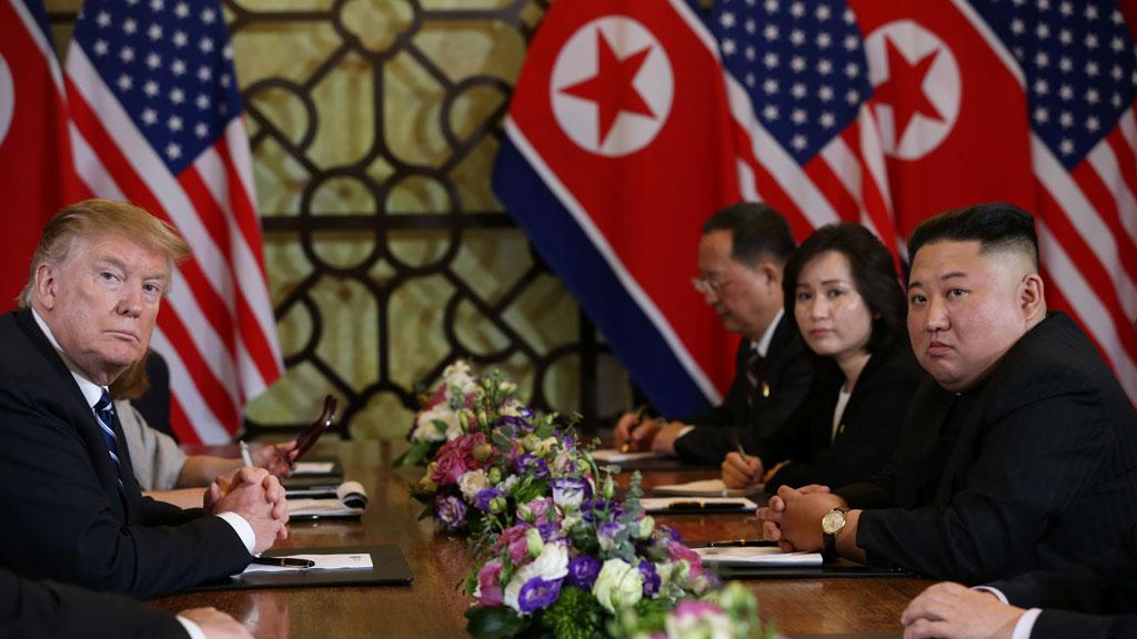 Donald Trump et Kim Jong-un ne sont pas parvenus à un accord à Hanoï. [Reuters - Leah Millis]