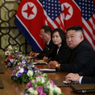 Donald Trump et Kim Jong-un ne sont pas parvenus à un accord à Hanoï. [Reuters - Leah Millis]