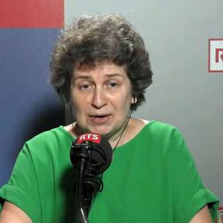 L'économiste Catherine Mathieu. [RTS]