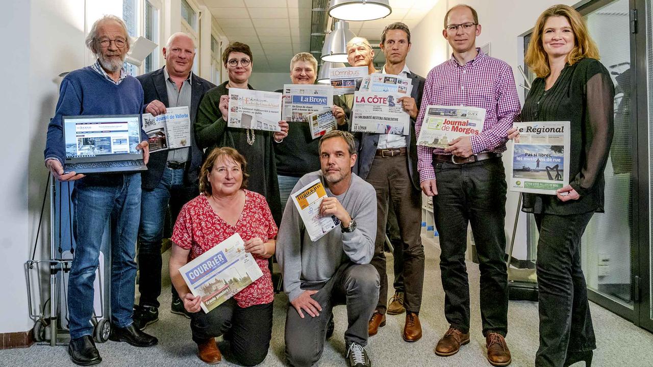 L'association Vaud Presse réunit treize éditeurs de journaux locaux. [DR - Marc Rouiller]