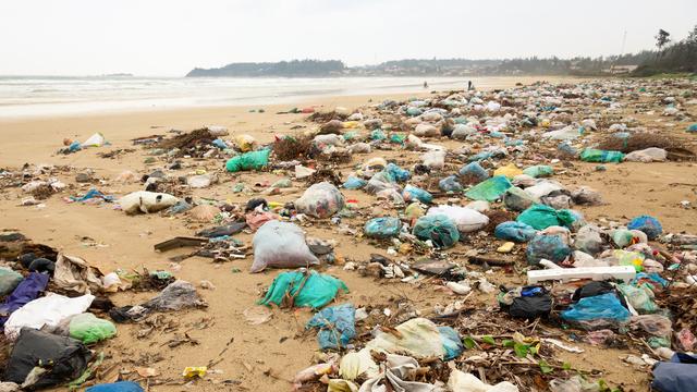 De nombreux plastiques parmi les déchets rejetés par les océans.
dnaumoid
Depositphotos [dnaumoid]