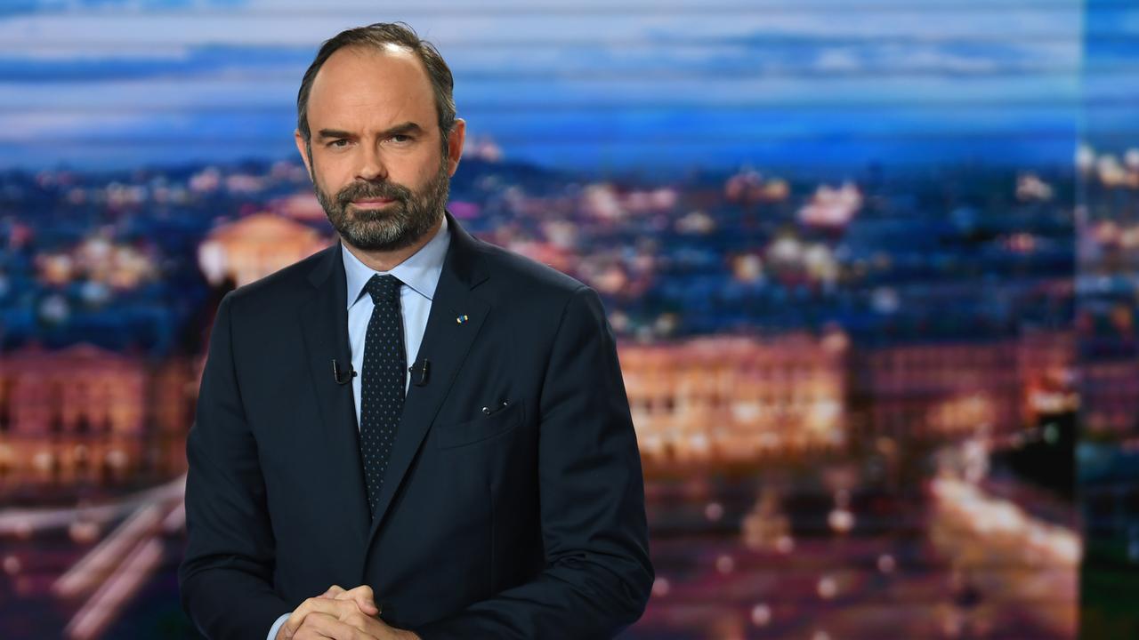 Edouard Philippe sur le plateau de TF1 a annoncé un renforcement de l'arsenal répressif contre les violences lors des manifestations des gilets jaunes. [AFP - Eric Feferberg/pool]