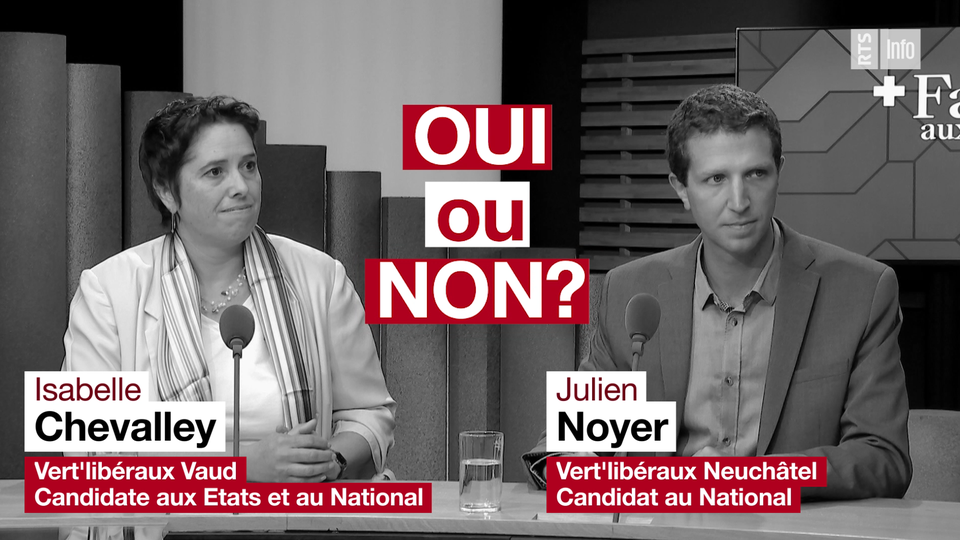 Face aux partis - Questions en rafale aux Vert'libéraux