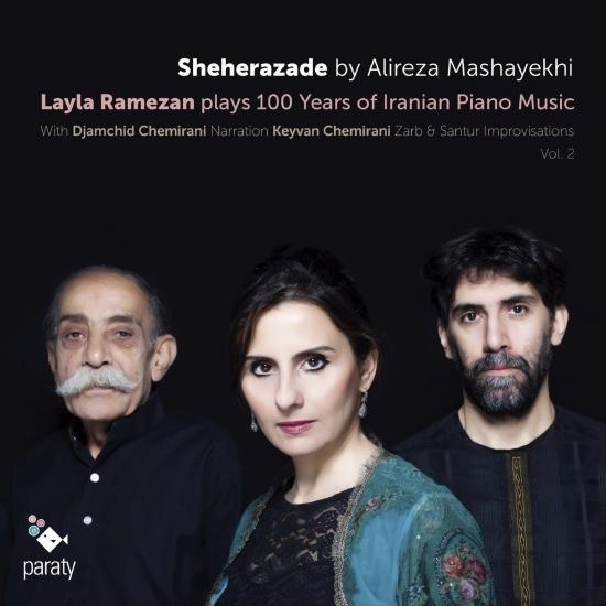 La pochette de l'album "Sheherazade d’Alireza Mashayekhi", de Layla Ramezan.
paraty [paraty]