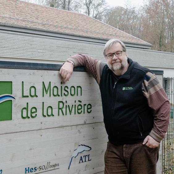 Jean-François Rubin, directeur de la Maison de la rivière à Tolochenaz. [DR]