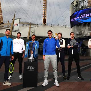 Le top-8 mondial est prêt à en découdre dès dimanche à Londres. [Twitter/ATP]