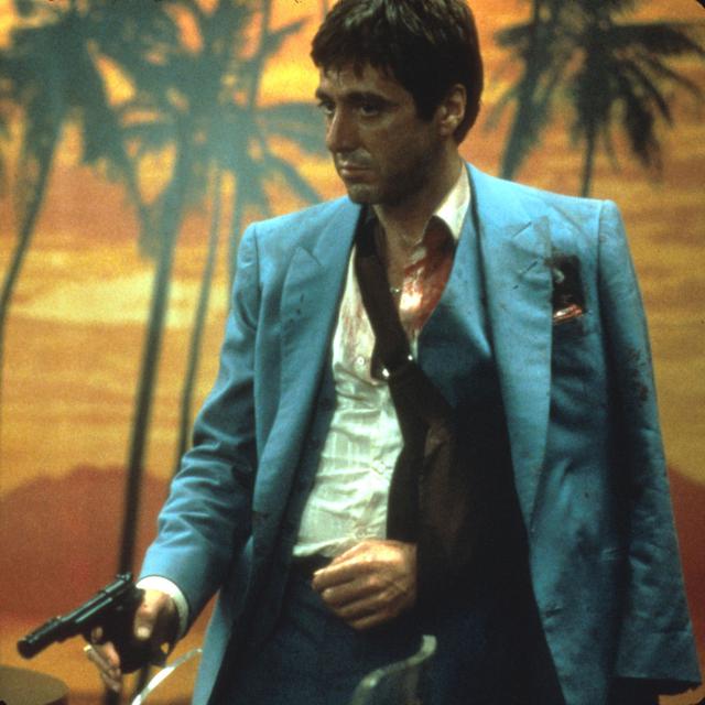 Al Pacino dans "Scarface" (1983) de Brian De Palma. [AFP - Archives du 7eme Art / Photo12]
