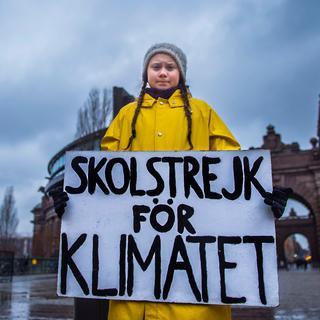 Greta Thunberg, jeune activiste pour le climat suédoise. [Reuters - Hanna Franzen]