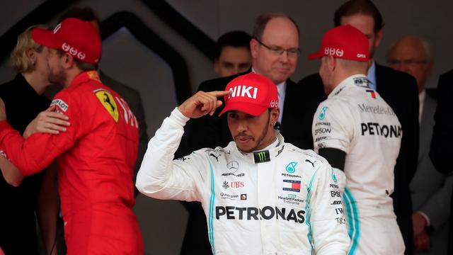 Lewis Hamilton a rendu hommage à Niki Lauda après sa victoire en Principauté. [Gonzalo Fuentes]