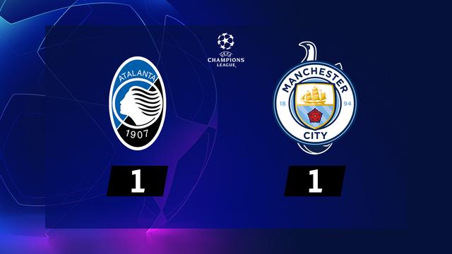 4ème journée, Atalanta - Manchester City (1-1): résumé de la rencontre