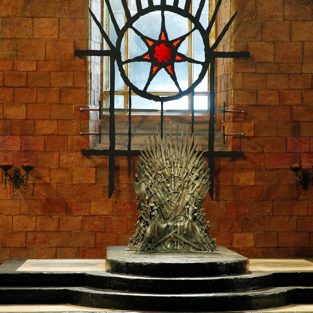 Le trône de la célébrissime série de HBO. [Reuters - Phil Noble]