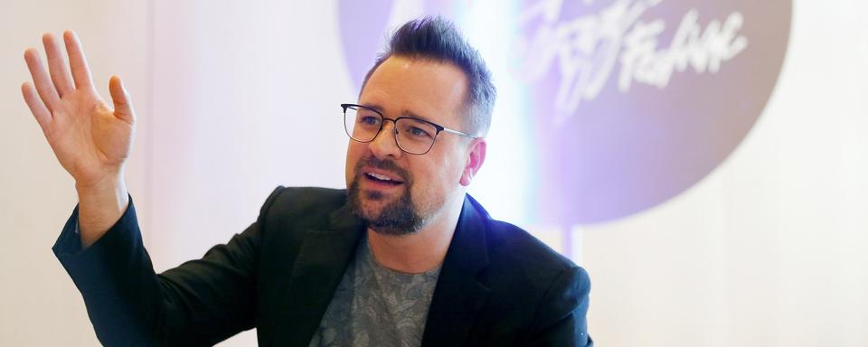 Mathieu Jaton, directeur du Montreux Jazz Festival. [Reuters - Pierre Albouy]