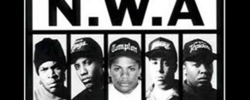 Pochette du titre "Fuck the police" de NWA. [Ruthless Records - DR]