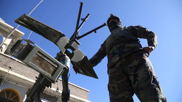 Un soldat de l'armée afghane. [Keystone/EPA - Ghulamullah Habibi]