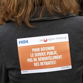 Un projet de révision de la caisse de pension ficelé à Fribourg [Keystone - Adrien Perritaz]