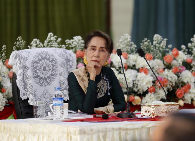 Aung San Suu Kyi, Nobel de la Paix en 1991. [Nyein Chang Naing]