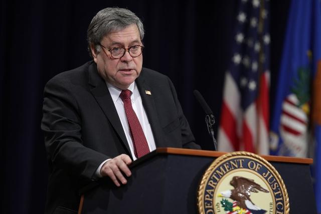 Le ministre américain de la Justice Bill Barr. [afp - Alex Wong/Getty Images]