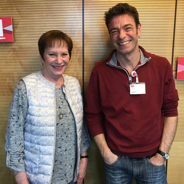 Pour la première fois, la chanteuse Arlette Zola rencontre Vincent L'Epée, dessinateur de presse.
Pauline Vrolixs
RTS [RTS - Pauline Vrolixs]