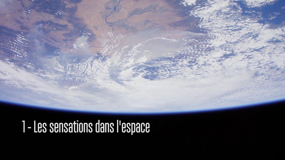 Les sensations dans l'espace.