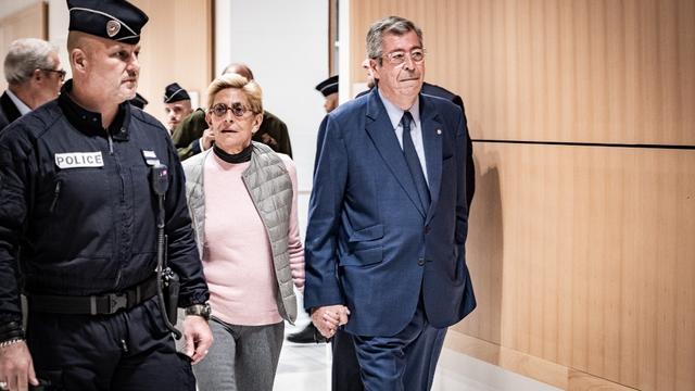 Les époux Balkany lors de leur procès en septembre 2019. [AFP - Nicolas Cleuet]